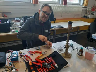 Eindrücke vom Repair Café Belp