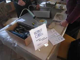 Eindrücke vom Repair Café Belp